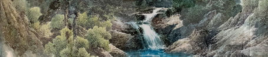Foto vom Wasserfall bei Reiki Hetzer